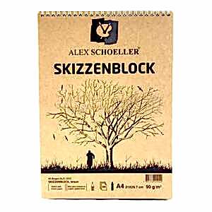 Alex Schoeller Kraft Spiralli A4 Blok 60 Yaprak Alx-1022 - Alex Schoeller