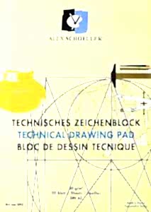Alex Schoeller Teknik Çizim Bloğu 80Gr A3 20 Yaprak - Alex Schoeller