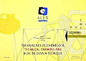 Alex Schoeller Bloknot A4 Teknik 80 Gr 20 Yaprak ALX 079 - Alex Schoeller