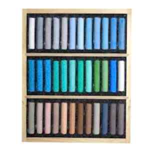 Blockx Toz Pastel Set 36'lı Marine Rappelli - Blockx