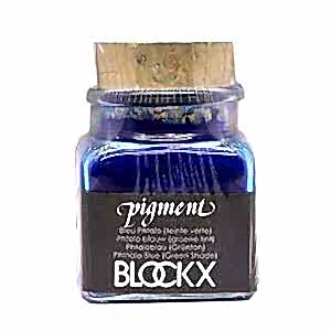 Blockx Pigment Seri 2 35gr Phthalo Blue (Green Shade) - Blockx
