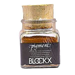 Blockx Pigment Seri 2 50gr Transparent Mars Yellow - Blockx
