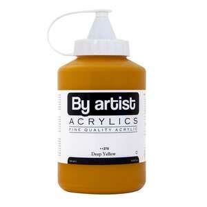 By Artist Akrilik Boya 500 Ml 270 Deep Yellow - By Artist