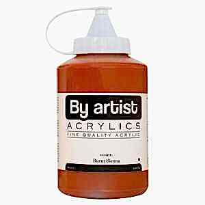 By Artist Akrilik Boya 500 Ml 411 Burnt Sienna - By Artist