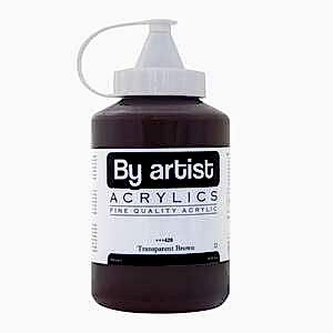 By Artist Akrilik Boya 500 Ml 426 Transparent Brown - By Artist