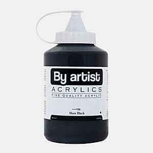 By Artist Akrilik Boya 500 Ml 735 Mars Black - By Artist