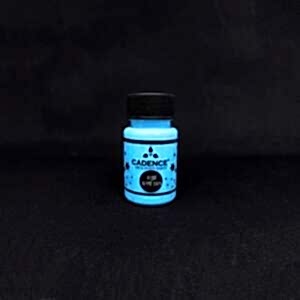 Cadence Glow In The Dark Karanlıkta Parlayan Boya 50ml Mavi - Cadence