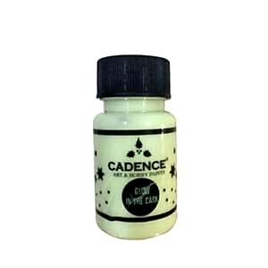 Cadence Glow In The Dark Karanlıkta Parlayan Boya 50ml Naturel Yeşil - Cadence