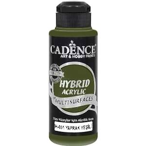 Cadence Multisurface Hybrid Akrilik Boya H051 120ml Yaprak Yeşili - Cadence