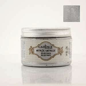 Cadence Metalik Rölyef Pasta 150ml Gümüş - Cadence