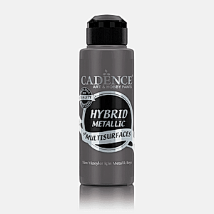Cadence Multisurface Hybrid Metalik Boya 120ml Hm819 Antik Antrasit - Cadence