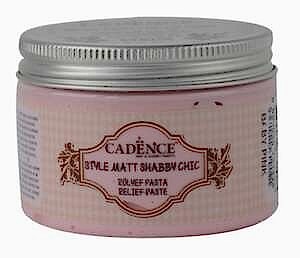 Cadence Rölyef Pasta Shabby Chic 150ml Bebek Pembe - Cadence