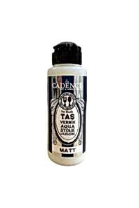 CADENCE SU BAZLI TAŞ VERNİK MATT AQUA STONE VARNISH 120 ML - Cadence