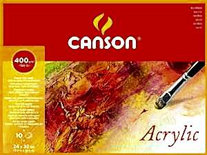 Canson Akrilik Pad 400gr 36X48cm 10 Yaprak - Canson