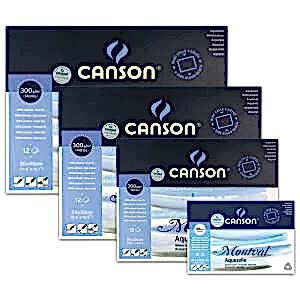 Canson Montval Sulu Boya Defterleri - Canson