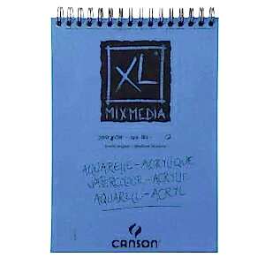 Canson XL Mix Media Resim Defteri 300gr A5 15 Yaprak - Canson