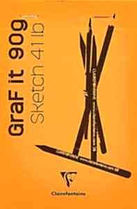 Clairefontaine Graf-It Çizim Defteri A6 90gr 80 Yaprak - Clairefontaine
