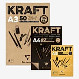 Clairefontaine Kraft Pad Eskiz Defterleri - Clairefontaine