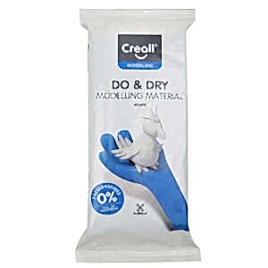 Creall Do&Dry Hava İle Kuruyan Seramik Hamuru 500gr Beyaz - Creall