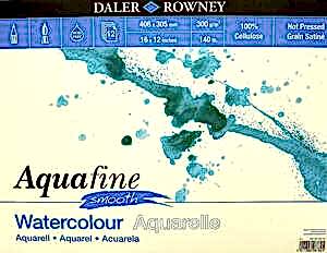 Daler Rowney Aquafine Pad Smooth 16X12 - Daler Rowney