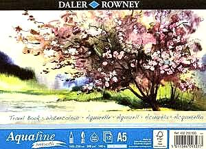 Daler Rowney Aquafine Smooth A5 Travelbook - Daler Rowney