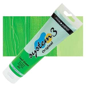 Daler Rowney System 3 Original Akrilik Boya 150 Ml 355 Leaf Green - Daler Rowney