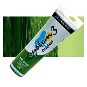 Daler Rowney System 3 Original Akrilik Boya 150 Ml 375 Sap Green - Daler Rowney