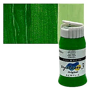 Daler Rowney System 3 Original Akrilik Boya 500 Ml Leaf Green - Daler Rowney