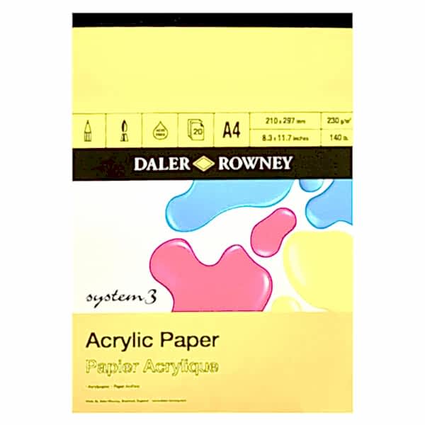 Daler Rowney System3 Pad Akrilik Boya Defterleri - 3