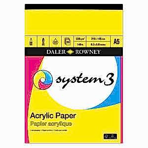 Daler Rowney System3 Pad Akrilik Boya Defterleri - 4