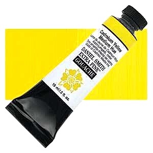 Daniel Smith Extra Fine Guaj Boya 15 Ml Seri 3 Cadmium Yellow Medium Hue - Daniel Smith