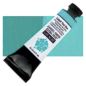 Daniel Smith Extra Fine Guaj Boya 15 Ml Seri 2 Cobalt Teal Blue - Daniel Smith