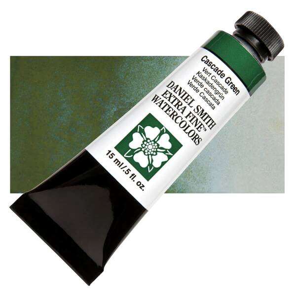 Daniel Smith Extra Fine Tüp Suluboya 15 Ml Seri 1 Cascade Green - 1