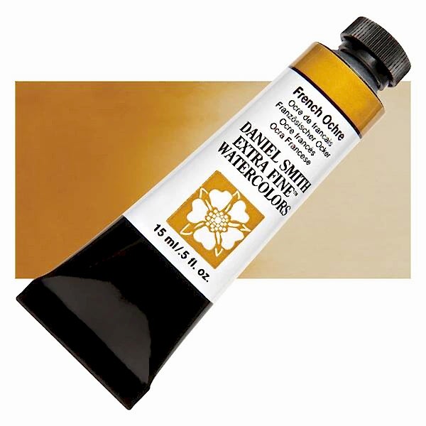 Daniel Smith Extra Fine Tüp Suluboya 15 Ml Seri 1 French Ochre - 1
