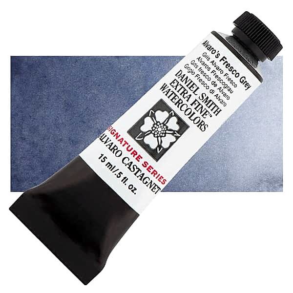 Daniel Smith Extra Fine Tüp Suluboya 15 Ml Seri 2 Alvaros Fresco Grey - 1