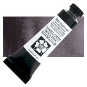 Daniel Smith Extra Fine Tüp Suluboya 15 Ml Seri 1 Black (Blue/Orange) - Daniel Smith