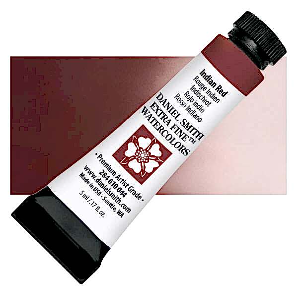 Daniel Smith Extra Fine Tüp Suluboya 5 Ml Seri 1 Indian Red - 1