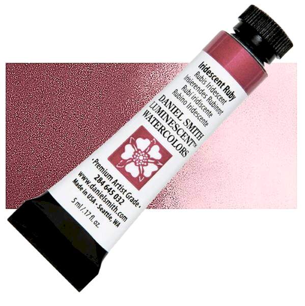 Daniel Smith Extra Fine Tüp Suluboya 5 Ml Seri 1 Iridescent Ruby - 1