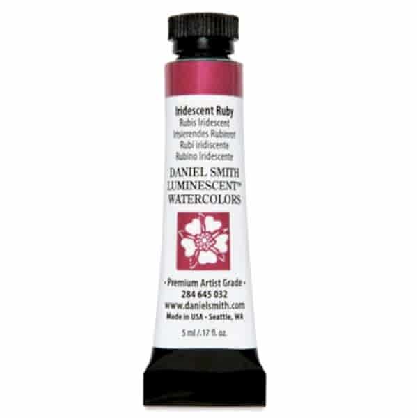 Daniel Smith Extra Fine Tüp Suluboya 5 Ml Seri 1 Iridescent Ruby - 3