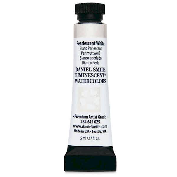 Daniel Smith Extra Fine Tüp Suluboya 5 Ml Seri 1 Pearlescent White - 3