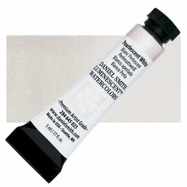 Daniel Smith Extra Fine Tüp Suluboya 5 Ml Seri 1 Pearlescent White - 1