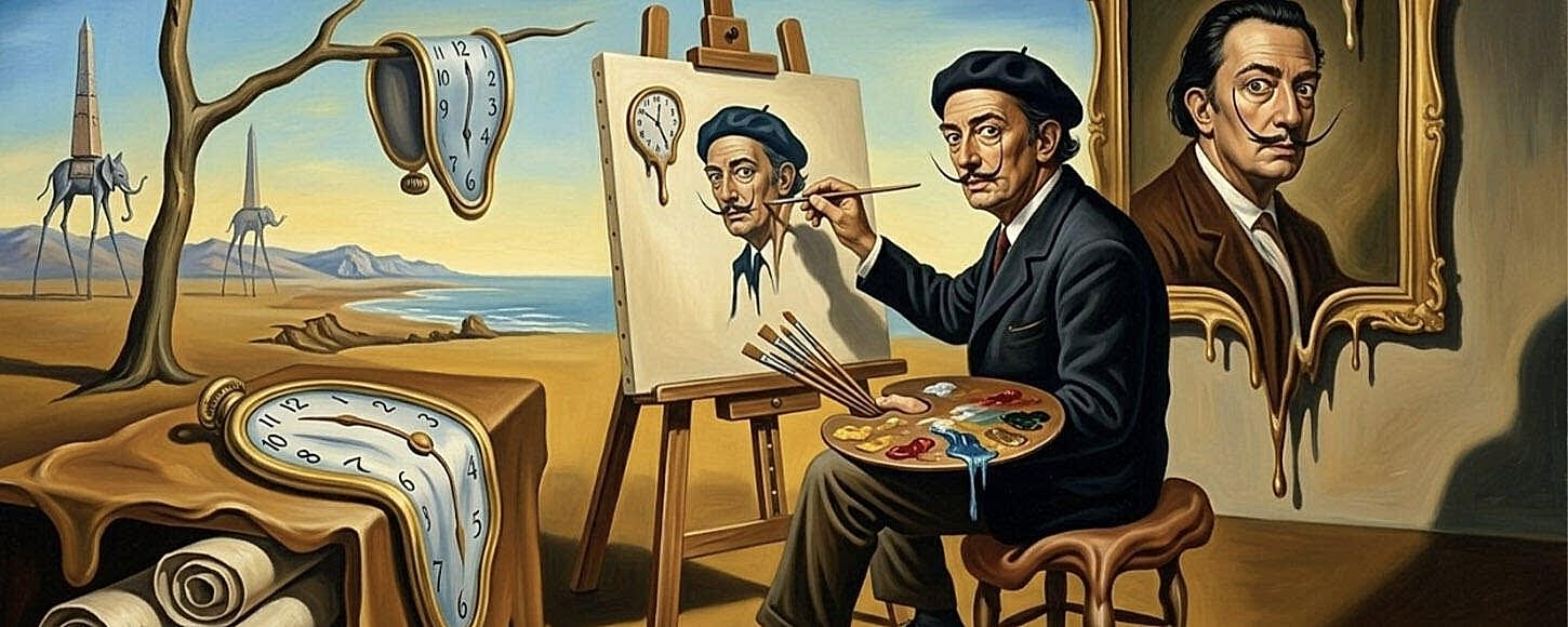 Salvador Dalí Kimdir? Eriyen Saatlerin Arkasındaki Dâhi Ressamın Hayatı, Eserleri ve Sanat Dünyası