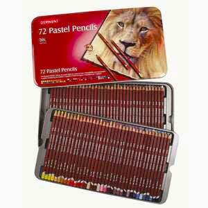 Derwent Pastel Kalem 72'li Set Teneke Kutu - Derwent
