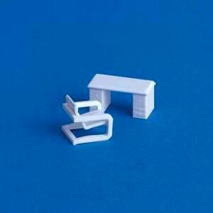 Eshel Çalışma Masası Ve Sandalye 1/100 (1Set) - Eshel