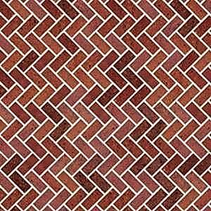 Eshel Kırmızı Zikzak Desenli Karton Duvar 1/50 (3Lü) - Eshel