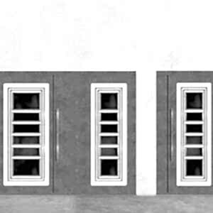 Eshel Modern Kapılar Set B 1/200 (1Set) - Eshel