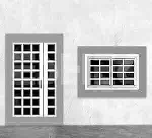 Eshel Modern Pencere Ve Kapılar Set A 1/100 (2Set) - Eshel