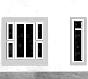 Eshel Modern Pencere Ve Kapılar Set C 1/100 (2Set) - Eshel