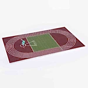 Eshel Spor Alanı Ve Sporcular 1/75 (2Li) - Eshel