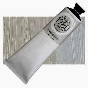 Gamblin 1980 Artist Seri Yağlı Boya 150 Ml Seri 1 Titanium White - Gamblin